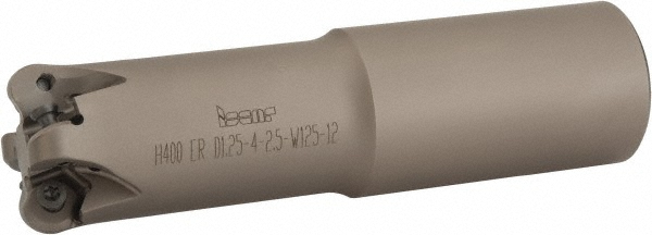 Iscar Indexable Copy End Mill: 0.777 to 1-1/4" Cut Dia, 0.34" Max Depth of Cut, Through Coolant - 3105952