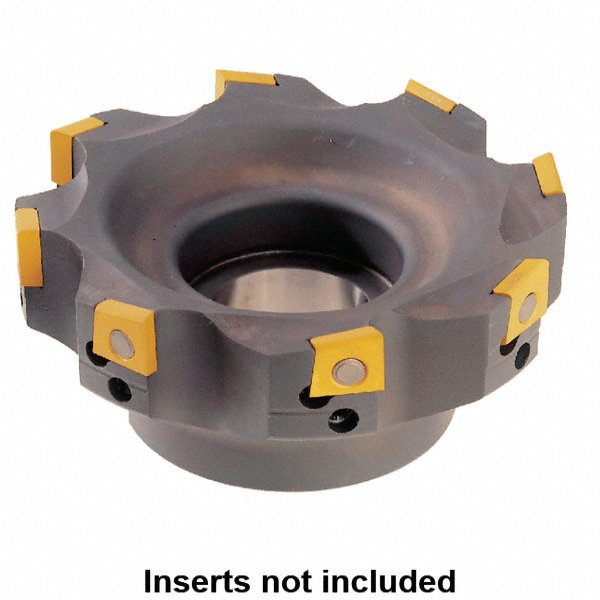 Kennametal 50mm Cut Dia, 16mm Arbor Hole Dia, 10mm Max Depth, Indexable Square-Shoulder Face Mill - 1191195