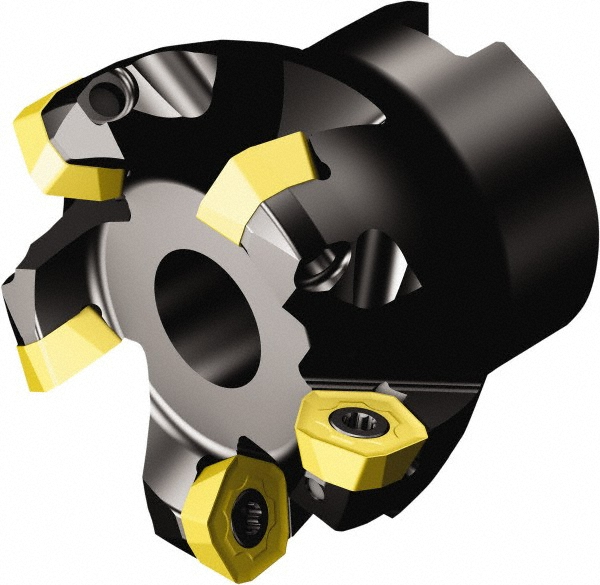 Iscar 3.398" Cut Dia, 1-1/2" Arbor Hole, 0.138" Max Depth of Cut, 30° Indexable Chamfer & Angle Face Mill - 3106031