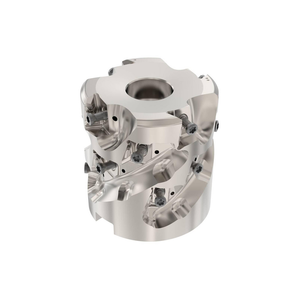 Sandvik Coromant 63mm Cut Dia, 27mm Arbor Hole Dia, 46mm Max Depth, Indexable Square-Shoulder Face Mill - 5764772