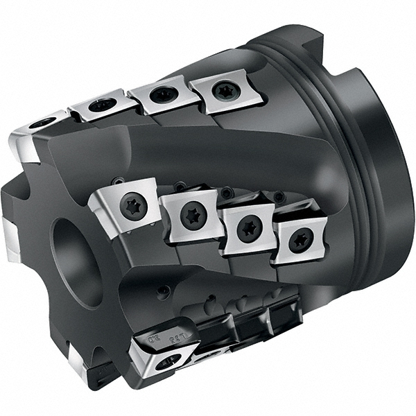 Sandvik Coromant 63mm Cut Dia, 27mm Arbor Hole Dia, 46mm Max Depth, Indexable Square-Shoulder Face Mill - 5764772