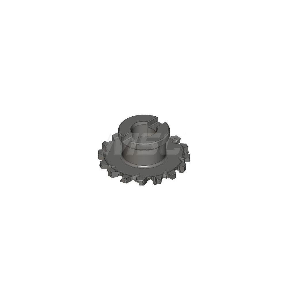 Iscar Indexable Slotting Cutter: 14.00 mm Cutting Width, 100.00 mm Cutter Dia, Shell Mount B Connection, 27.00 mm Depth of Cut, 27.00 mm Depth of Cut, 27.00 mm Shank Dia - 3103994