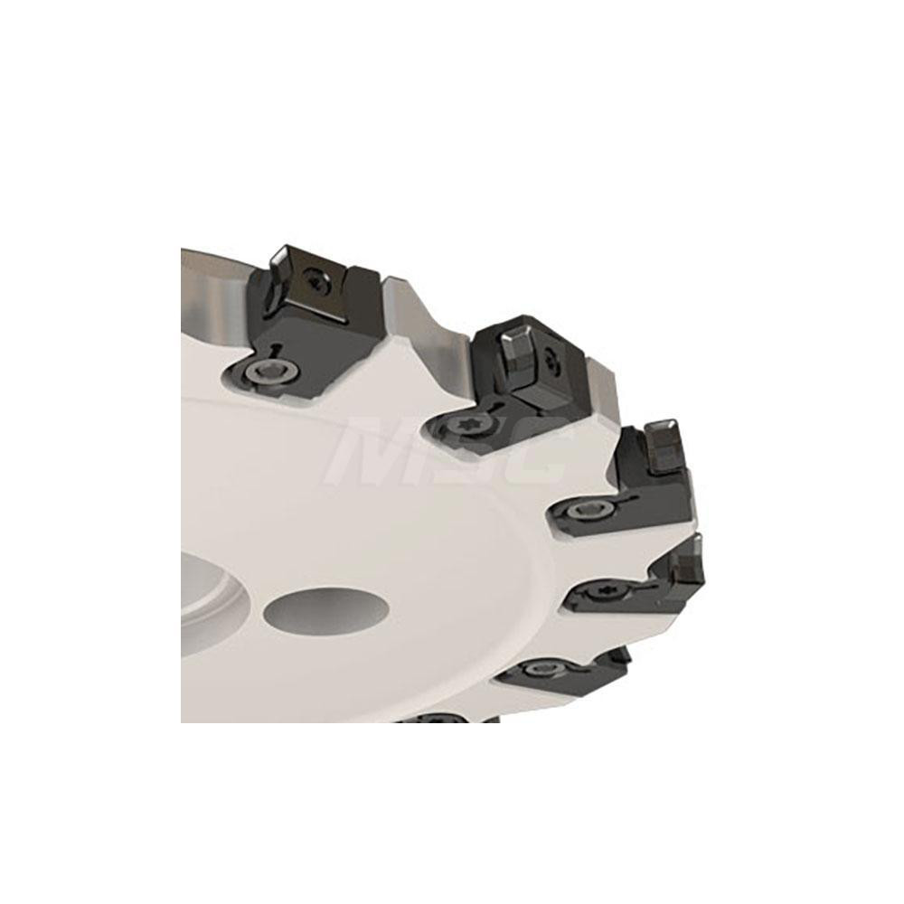 Iscar Indexable Slotting Cutter: 14.00 mm Cutting Width, 100.00 mm Cutter Dia, Shell Mount B Connection, 27.00 mm Depth of Cut, 27.00 mm Depth of Cut, 27.00 mm Shank Dia - 3103994