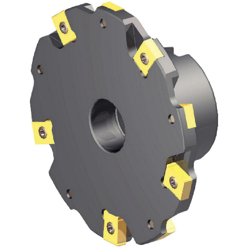 Iscar Indexable Slotting Cutter: 1/8" Cutting Width, 2-1/2" Cutter Dia, Arbor Connection, 0.5500" Depth of Cut, Right Hand - 3105573