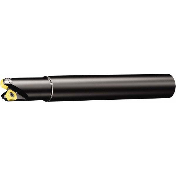 Sandvik Coromant 0.9252" Cut Dia, 1-1/4" Arbor Hole, 0.0787" Max Depth of Cut, 19° Indexable Chamfer & Angle Face Mill - 6289906