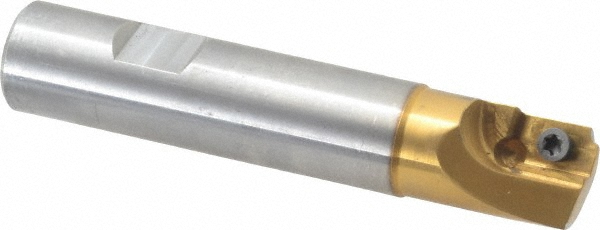 Superbee 0.01 to 0.06" Cut Radius, 3/4" Dia, 5/8" Max Depth, 3/4" Shank Dia, Indexable Concave Radius Cutter - BE4811548C1