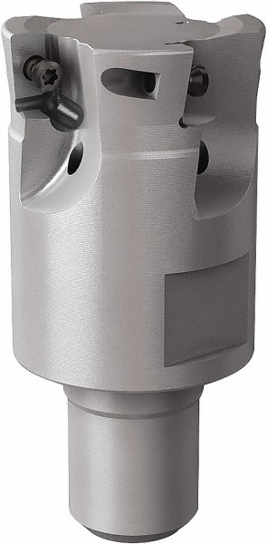 Seco 1" Cut Dia, 0.236" Max Depth of Cut, 1" Shank Dia, Indexable Plunge End Mill - 02844107