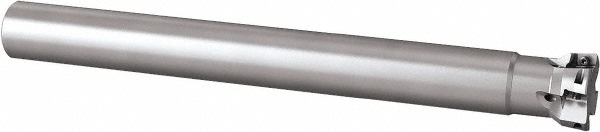 Seco 1" Cut Dia, 0.236" Max Depth of Cut, 1" Shank Dia, Indexable Plunge End Mill - 02844107