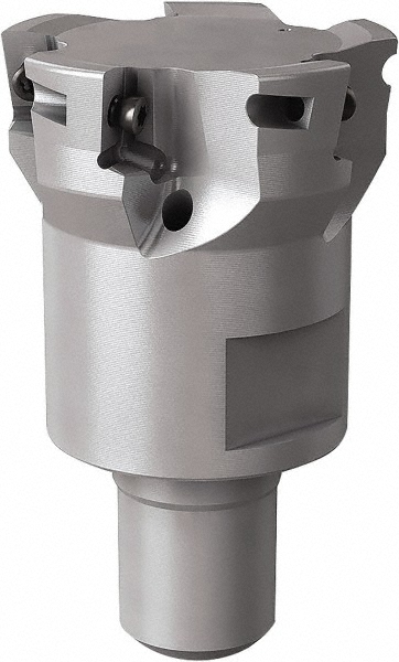 Seco 1" Cut Dia, 0.236" Max Depth of Cut, 1" Shank Dia, Indexable Plunge End Mill - 02844107