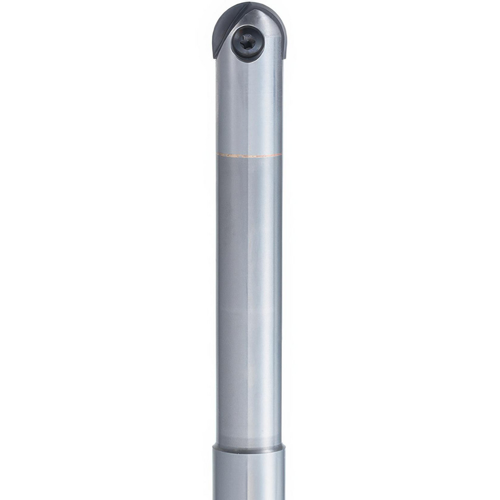 OSG Indexable Ball Nose End Mill: 1" Cut Dia, Steel, 9-1/2" OAL - 52100043