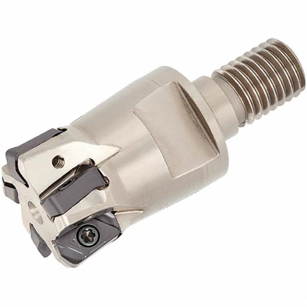 Tungaloy Indexable High-Feed End Mill: EXN03R032M32.0-06, Cylindrical Shank - 6862528