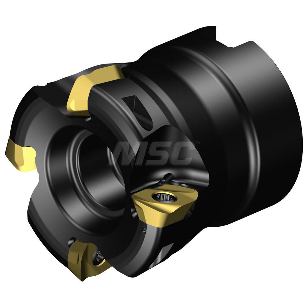 Iscar Indexable High-Feed Face Mill: 24.6 to 32 mm Cut Dia, 16 mm Arbor Hole - 3336686