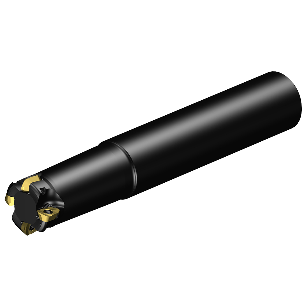 Iscar Indexable High-Feed Face Mill: 24.6 to 32 mm Cut Dia, 16 mm Arbor Hole - 3336686
