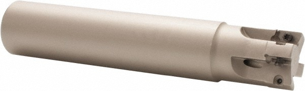 Iscar Indexable Square-Shoulder End Mill: HP E90AN-D.75-4-C.75-7, 3/4" Cut Dia, 0.303" Max Depth of Cut, 3/4" Dia Cylindrical Shank - 3103625