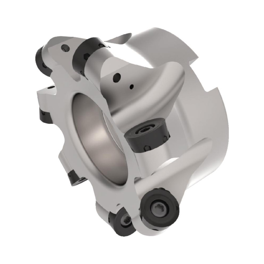 Ceratizit Indexable Copy Face Mill: 52 mm Max Cut Dia, 22 mm Arbor Hole - 56409523