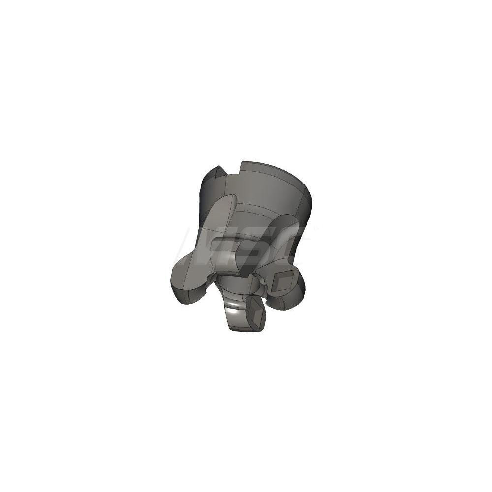 Ceratizit Indexable Copy Face Mill: 52 mm Max Cut Dia, 22 mm Arbor Hole - 56409523