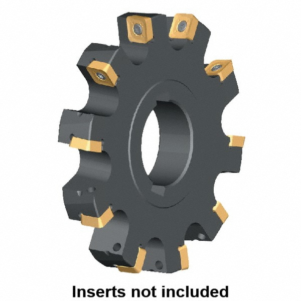 Seco Indexable Slotting Cutter: 8.00 mm Cutting Width, 200.00 mm Cutter Dia, Arbor Connection, 61.00 mm Depth of Cut, 61.00 mm Depth of Cut, Neutral - 02723481