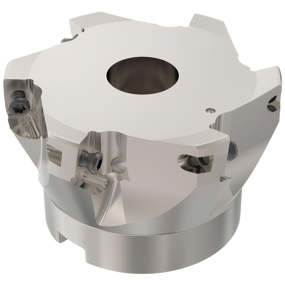 Seco 2-1/2" Cut Dia, 3/4" Arbor Hole Dia, 0.433" Max Depth, Indexable Square-Shoulder Face Mill - 02689817