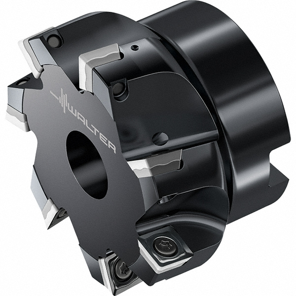 Walter 85mm Cut Dia, 32mm Arbor Hole Dia, Indexable Square-Shoulder Face Mill - 5001495