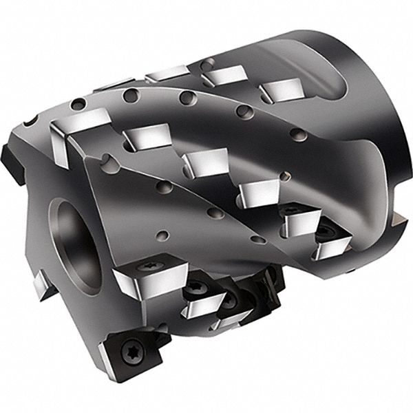 Walter 85mm Cut Dia, 32mm Arbor Hole Dia, Indexable Square-Shoulder Face Mill - 5001495