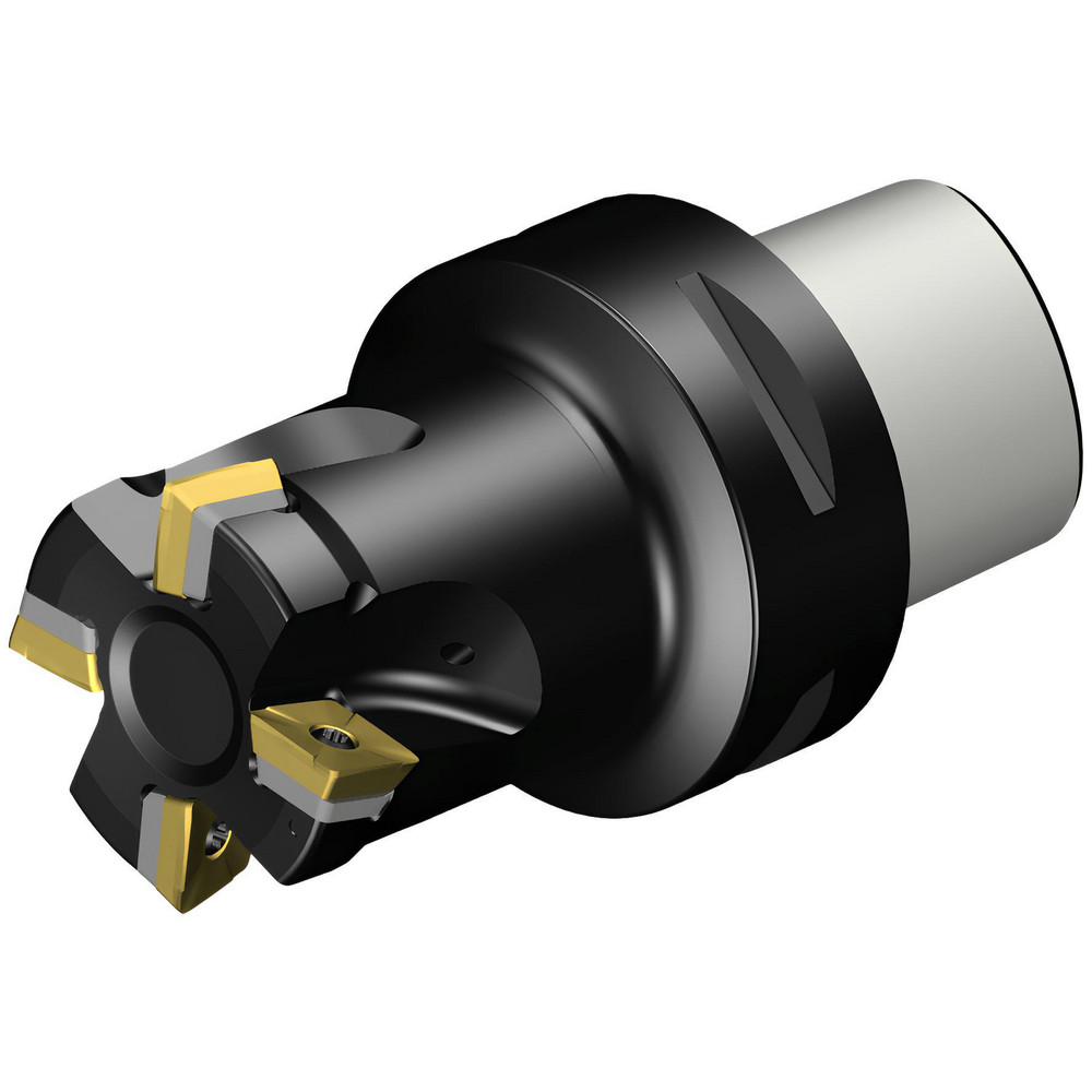 Sandvik Coromant 40mm Cut Dia, 63mm Arbor Hole Dia, 10mm Max Depth, Indexable Square-Shoulder Face Mill - 5829344