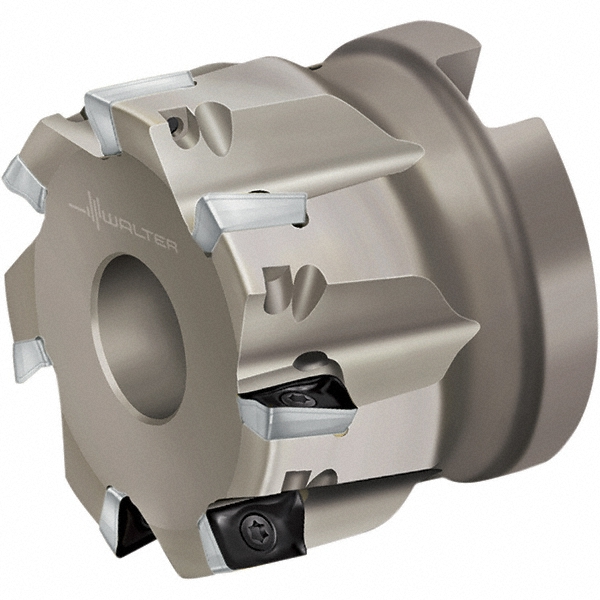 Seco 40mm Cut Dia, 16mm Arbor Hole Dia, 8mm Max Depth, Indexable Square-Shoulder Face Mill - 02827546