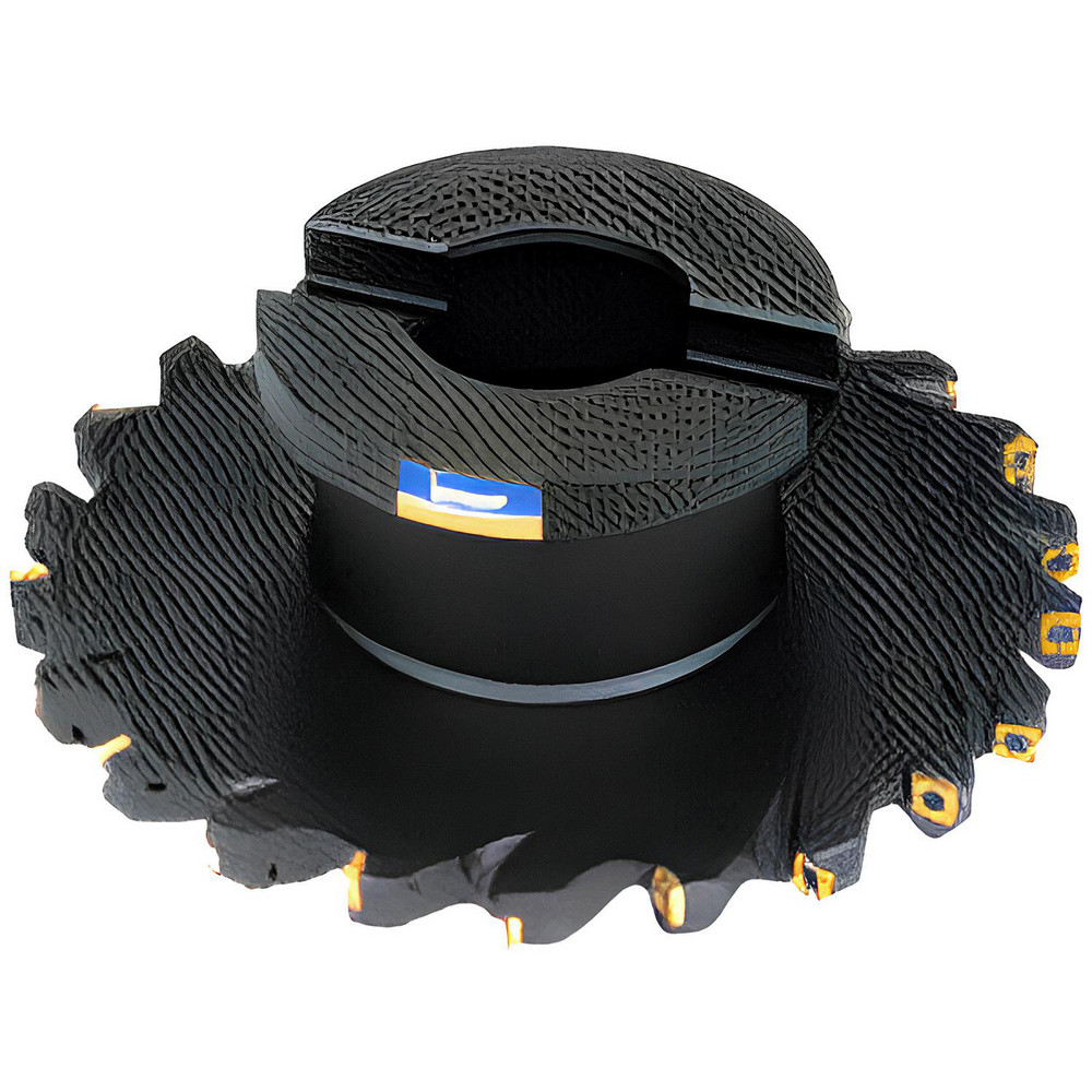 Seco Indexable Slotting Cutter: 0.0890" Cutting Width, 5.0000" Cutter Dia, Arbor Connection, 1.3580" Depth of Cut, 1.2500" Hole Dia, Right Hand - 75054874