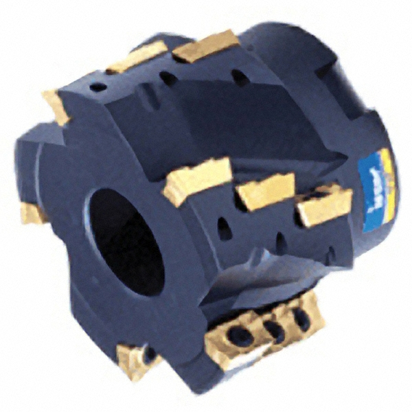 Iscar 80mm Cut Dia, 32mm Arbor Hole Dia, 69mm Max Depth, Indexable Square-Shoulder Face Mill - 3181248