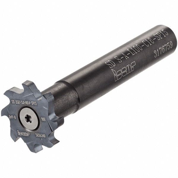 Sandvik Coromant Replaceable Tip Milling Shank: Series Coromant EH, 120 mm Projection, 25 mm Straight Shank - 5782680