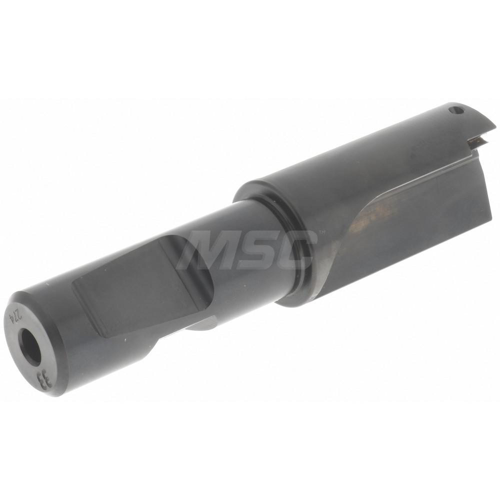 Kennametal Indexable Square-Shoulder End Mill: KICR100SP3034C, 1" Cut Dia, 8.64 mm Max Depth of Cut, 3/4" Dia Weldon Flat Shank - 1023604