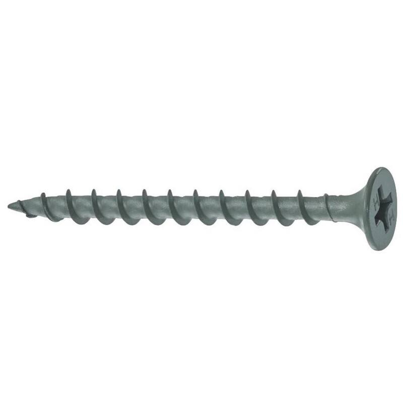 Hilti #6 x 2 in. Kwik-Cote Plated Bugle Head Stitch Point Collated Drywall Screw (4000-Pack) - 2133715