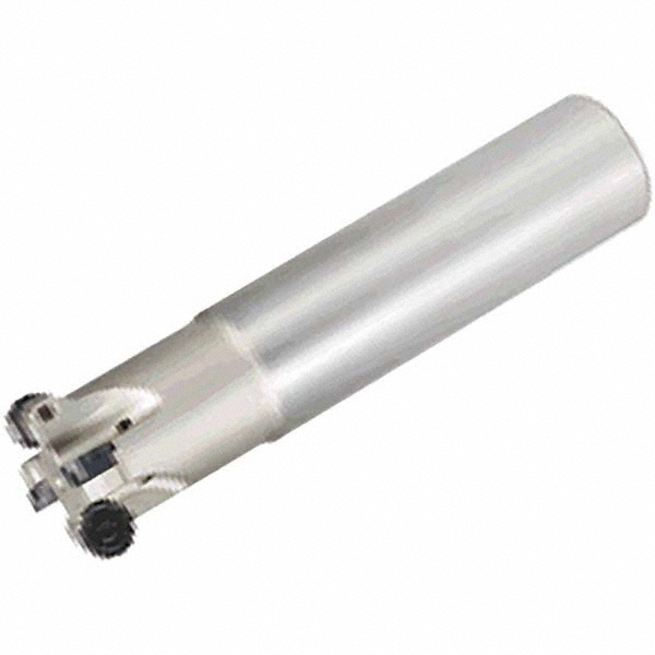 Iscar Indexable Copy End Mill: 0.78 to 1-1/4" Cut Dia, 0.236" Max Depth of Cut, Through Coolant - 3105172