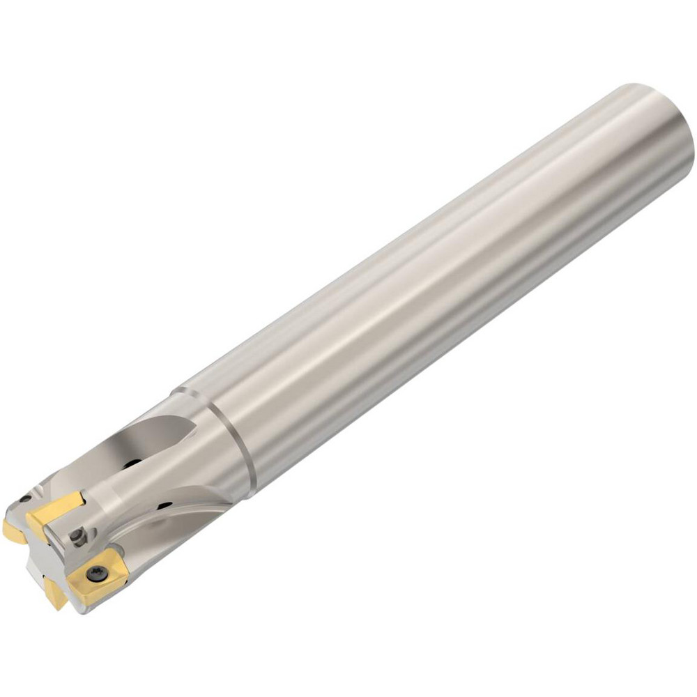 Seco Indexable Square-Shoulder End Mill: R217.69-2525.0-10-4A, 25 mm Cut Dia, 9 mm Max Depth of Cut, 25 mm Dia Cylindrical Shank - 02769224
