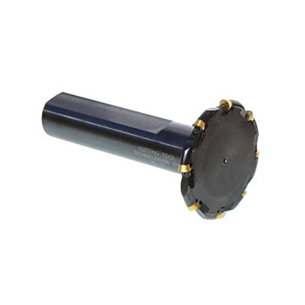 Cutting Tool Technologies Indexable Slotting Cutter: 3/16" Cutting Width, 1-1/2" Cutter Dia, Shank Connection, 0.3700" Depth of Cut, 3/4" Shank Dia, 4.3120" Shank Length, Neutral - RT-070