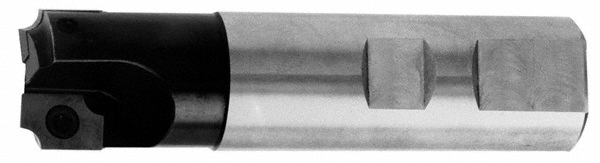 Cutting Tool Technologies 0.19" Cut Radius, 1" Dia, 0.65" Max Depth, 3/4" Shank Dia, Indexable Concave Radius Cutter - CAV-170C