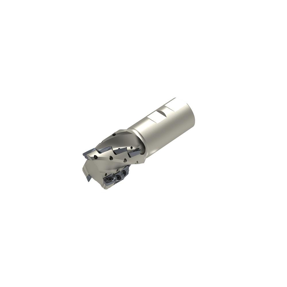 Ceratizit Indexable Square-Shoulder End Mill: C211.50.R.03KN415B4068, 50 mm Cut Dia, 52.6 mm Max Depth of Cut, 40 mm Dia Weldon Flat Shank - 5078305034