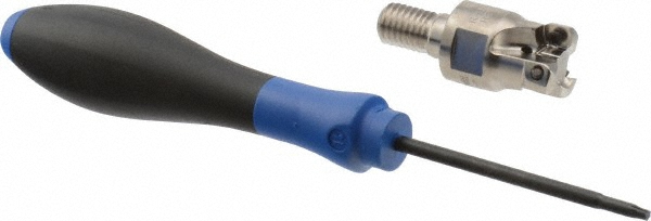 Tungaloy Indexable High-Feed End Mill: HXN03R018MM08-02, 18.00 mm Cut Dia, Modular Connection Shank - 6990875