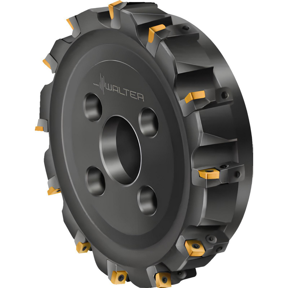 Walter 250mm Cut Dia, 60mm Arbor Hole Dia, Indexable Square-Shoulder Face Mill - 6583206