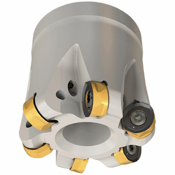 Iscar Indexable Copy Face Mill: 80 mm Max Cut Dia, 27 mm Arbor Hole - 3105951