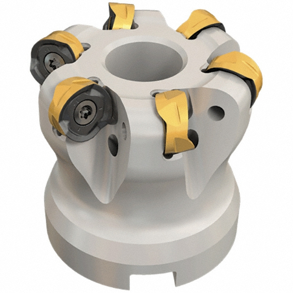 Iscar Indexable Copy Face Mill: 80 mm Max Cut Dia, 27 mm Arbor Hole - 3105951