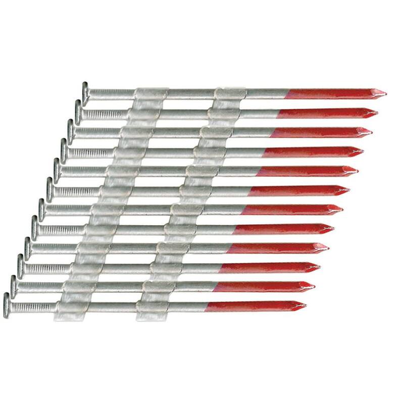 Paslode 3 in. x 0.131-Gauge 21-Degree Brite Smooth Shank Plastic Collated Framing Nails (2000 per Box) - 213162