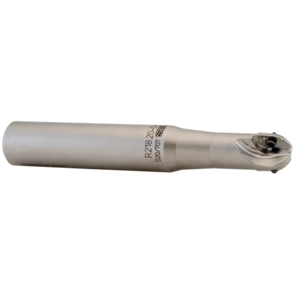 Iscar Indexable Ball Nose End Mill: 1" Cut Dia, 6.7" OAL - 3103052