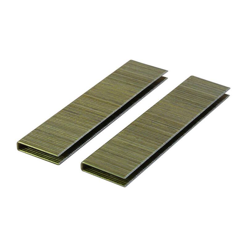 Freeman 18-Gauge 1 in. Glue Collated Narrow Crown Staples with 1/4 in. Crown (2500 per Box) - NS18-1C25