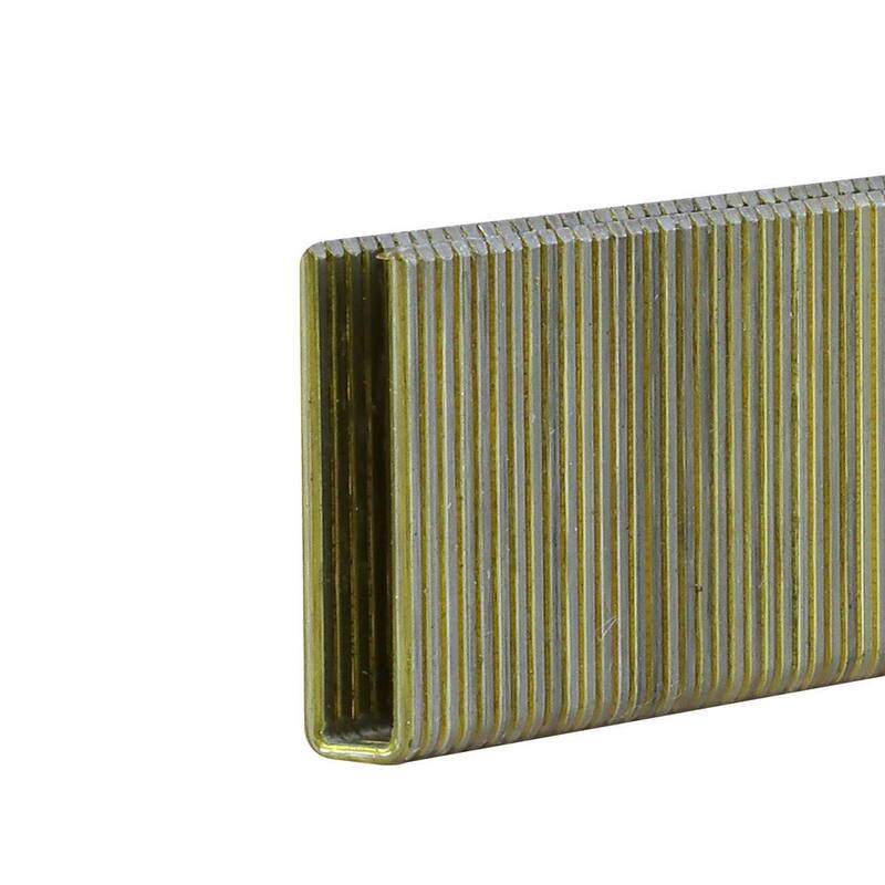Freeman 18-Gauge 1 in. Glue Collated Narrow Crown Staples with 1/4 in. Crown (2500 per Box) - NS18-1C25