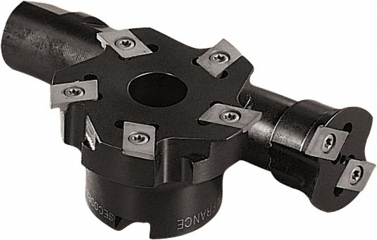 Seco Indexable Slotting Cutter: 13/64" Cutting Width, Arbor Connection, 0.2170" Depth of Cut, 22.00 mm Hole Dia, Right Hand - 75011753