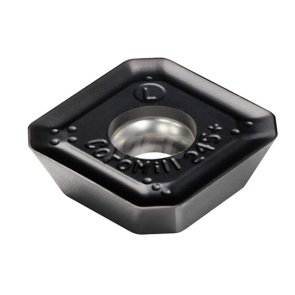 Sandvik Coromant 1-1/4" Cut Dia, 0.24" Max Depth of Cut, 45° Indexable Chamfer & Angle Face Mill - 5738652