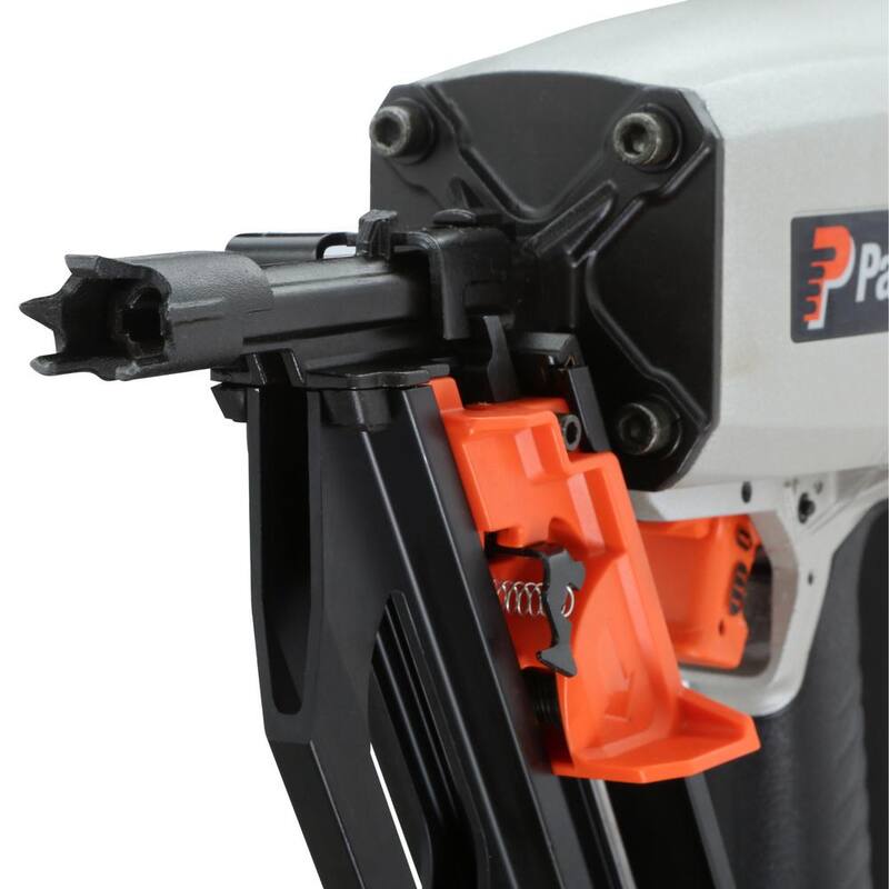 Paslode 2 in. x 113 in. 30-Degree Heavy-Duty Galvanized Ring Shank Paper-Taped Framing Nails with Compact Framing Nailer - 650381C
