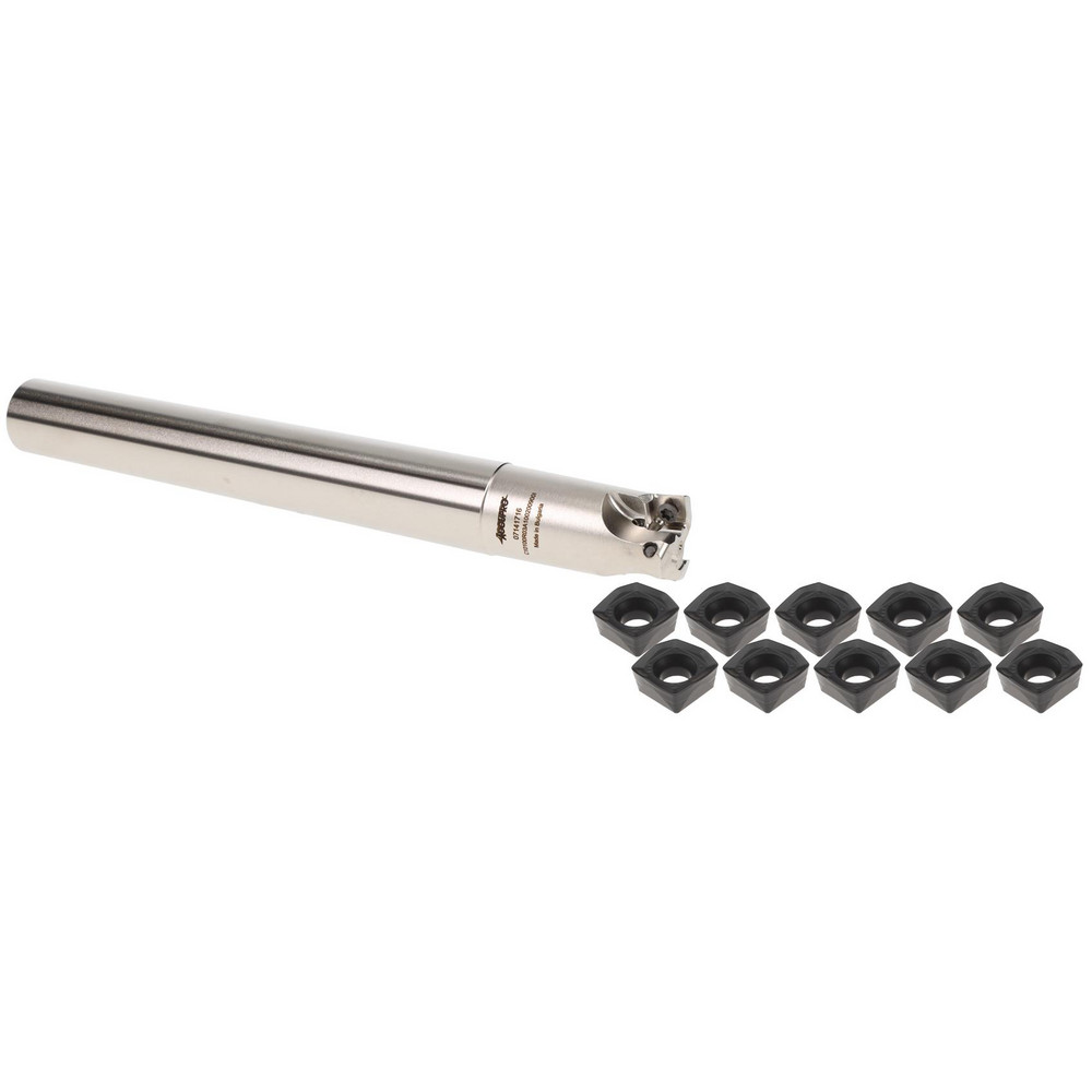 Accupro Indexable High-Feed End Mill: 11PC 07141716&ACP30M, Straight Shank - 07141716/56460637
