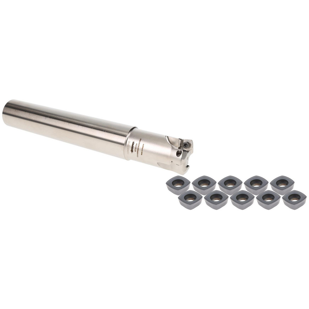 Accupro Indexable High-Feed End Mill: 11PC 07141716&ACP30M, Straight Shank - 07141716/56460637