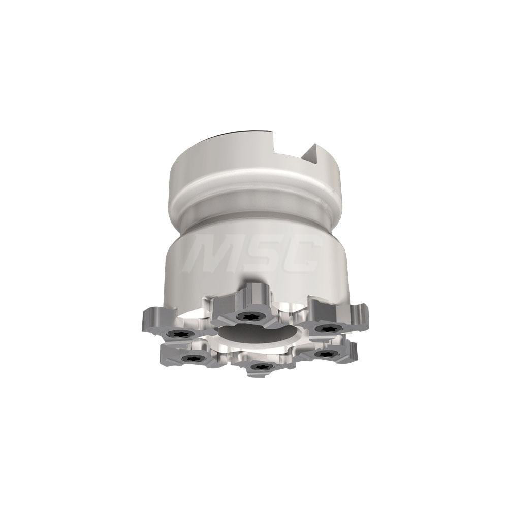 Iscar Indexable Slotting Cutter: 0.1180" Cutting Width, Shell Mount B Connection, Right Hand - 3181070